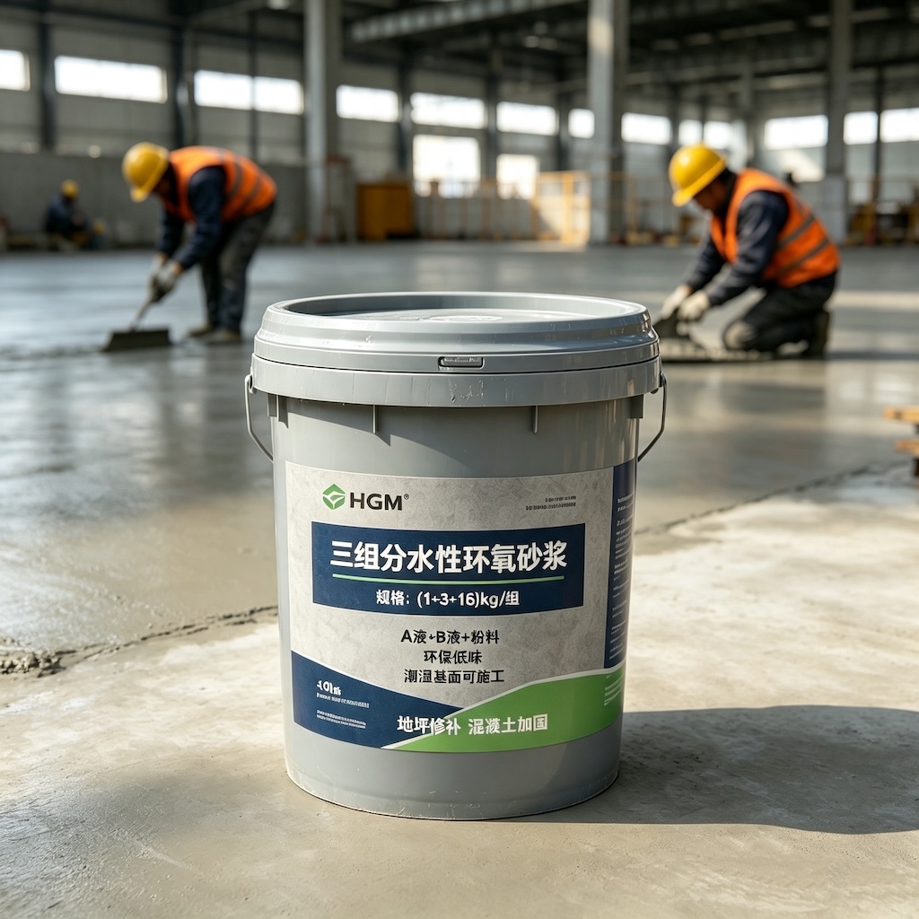 东辽三组份水性环氧砂浆